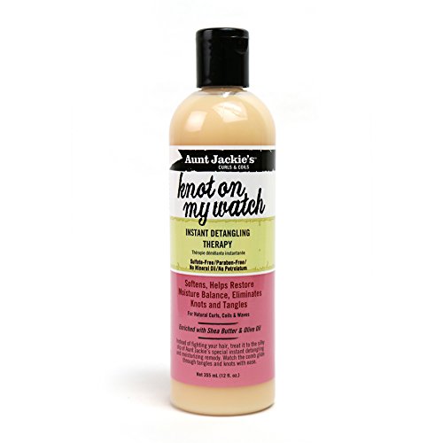 Aunt Jackies Knot On My Watch Tratamiento desenredador del cabello, instantáneo, 355 ml