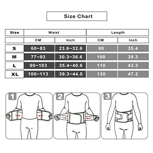 Aupcon Faja Reductora Adelgazantes,puede ajustar los cinturones,perder peso,quemar grasa abdominal,espalda para apoyar la gimnasia de hombres y mujeres.