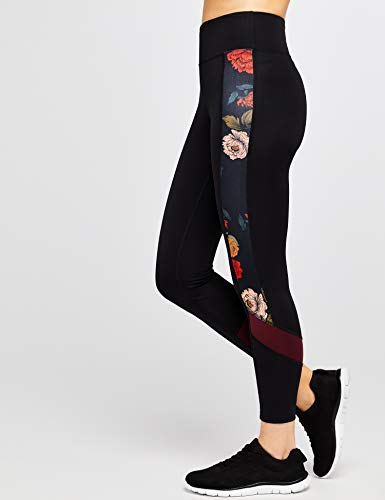 AURIQUE Bal1063 Mallas de entrenamiento, Negro (Black/Port Royale), 42