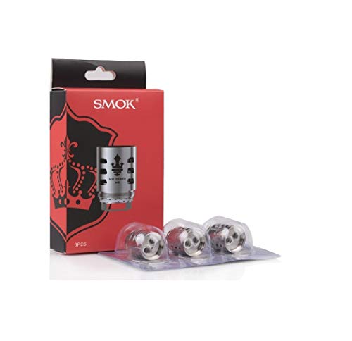 Auténtica Bobina Cuádruple SMOK TFV12 Prince-X6 para TFV12 Prince Tangue 0,15 Ohm con la Extra banda Vape Sin Tabaco y Sin Nicotina