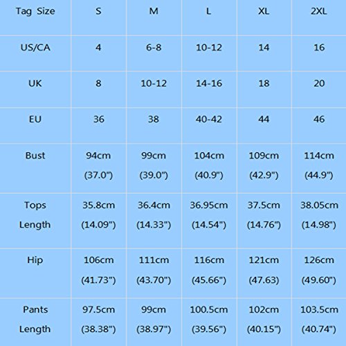 Auxo Mono Largo Mujer Verano Sin Mangas Estampado Floral Pantalones Largos Jumpsuits Playsuit Monos de Playa Blanco S