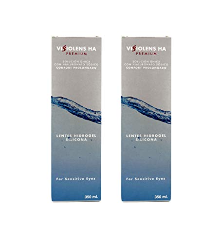 Avizor Visiolens Solución Única Ácido Hialurónico (2 x 350 ml)