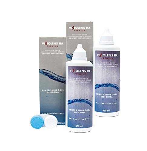 Avizor Visiolens Solución Única Ácido Hialurónico (2 x 350 ml)