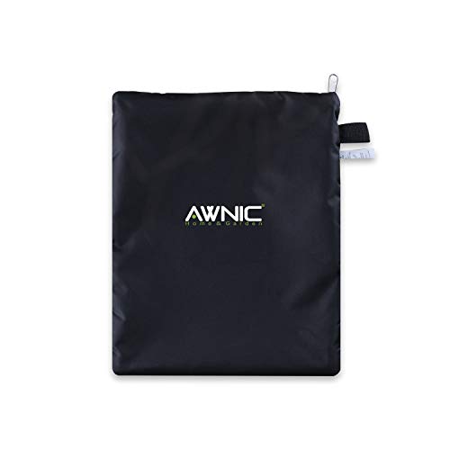 AWNIC Funda Mesa Exterior Impermeable Redonda Funda de la bañera Caliente para el Lay Z SPA Jardín Funda Muebles Patio Terraza Funda para SPA Oxford Resistente Ø250X71cm