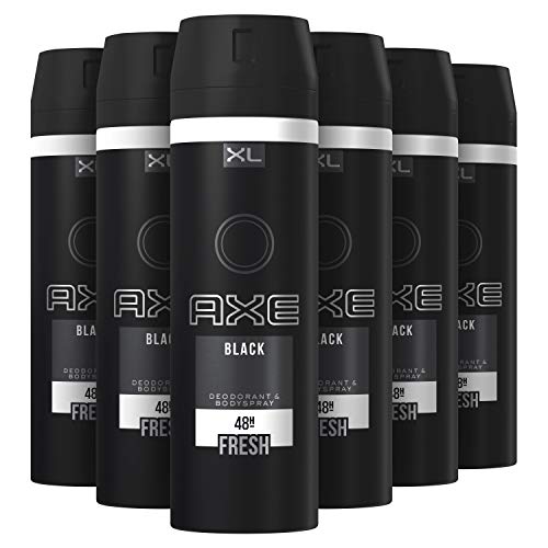 Axe Desodorante Bodyspray Black XL - 200 ml - Pack de 6