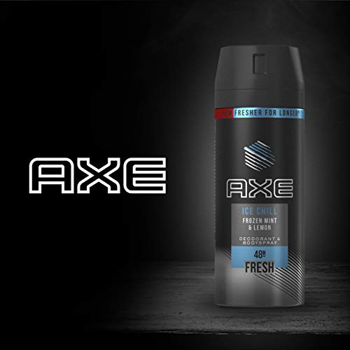 AXE Ice Chill - Desodorante Bodyspray para Hombre, 48 Horas de Protección, 150 ml, pack de 3