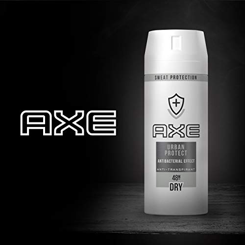 AXE Urban Advanced - Desodorante antitranspirante en Aerosol para hombre, 48 horas de protección, 150 ml, pack de 3