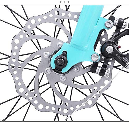 AXWT Las Bicicletas de Carretera y Bicicletas de montaña de los Hombres de Las Mujeres, Las bicis de 26 Pulgadas, sólo for Adultos, Marco de Acero de Alto Carbono, Camino de la Bicicleta de Carreras,