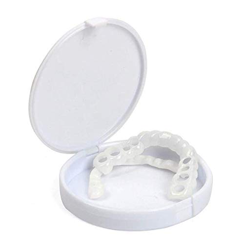 AY Instantánea mujer dientes de la dentadura de chapa superior e inferior de chapa de cosmética for Bad diente cambio de imagen y sonrisa de confianza, NO SON dolor no hay ninguna perforación Disparos