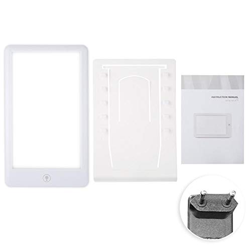 AYNEFY Lámpara de luz diurna con 3 colores de luz 32000 Lux Wellness – Lámpara de fototerapia contra depresión, presión de invierno, libre de rayos UV, control táctil