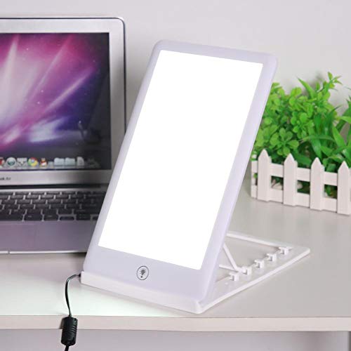 AYNEFY Lámpara de luz diurna con 3 colores de luz 32000 Lux Wellness – Lámpara de fototerapia contra depresión, presión de invierno, libre de rayos UV, control táctil