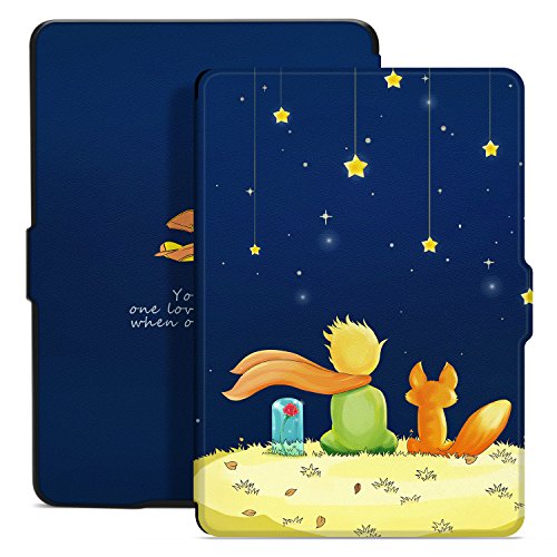Ayotu Estuche de Colores para Kindle Paperwhite-Se Adapta a Todas Las Generaciones de Paperwhite anteriores a 2018(No se Ajusta a la 10ª generación de Paperwhite) K5-09 The Boy and Fox