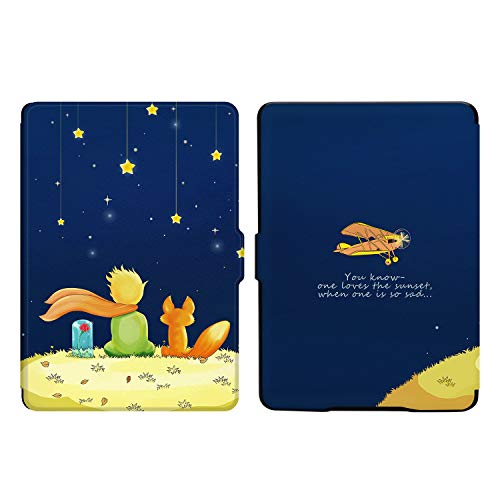 Ayotu Estuche de Colores para Kindle Paperwhite-Se Adapta a Todas Las Generaciones de Paperwhite anteriores a 2018(No se Ajusta a la 10ª generación de Paperwhite) K5-09 The Boy and Fox