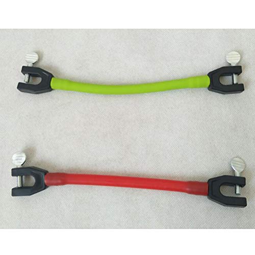 Ayuda de Entrenamiento de esquí de cuña fácil El Conector de Punta de esquí enseña a controlar la Velocidad Hacer una cuña Torneado básico para Principiantes Color Aleatorio