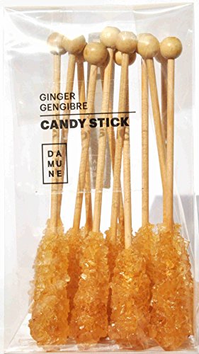 Azúcar Candy Gengibre en Sticks – 12 Sticks