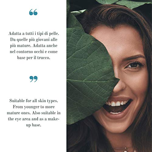 Baba de caracol y ozono crema facial Bio y patentada 50 ml - BioDynamic Donatella Veroni Snail Serum con efecto antiarrugas para todos los tipos de piel