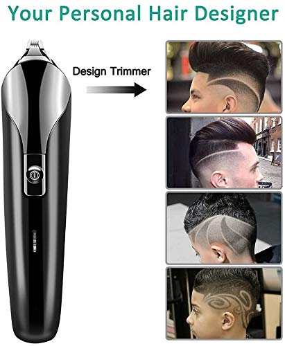 Babacom Cortapelos Hombre, 6 en 1 Maquina Cortar Pelo Profesional, Multifunción Cortadora de Pelo Maquina Afeitar Barba/Nariz/Orejas/Cabeza/Cara/Cuerpo con Peines Guía para Padre y Novio