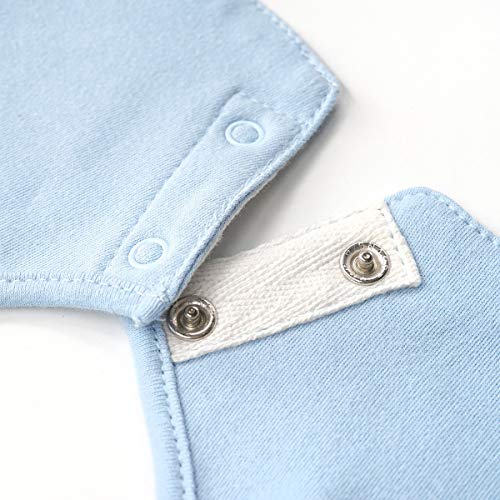 Baberos Bebe Bandanas Bufanda Toalla Drool Bebé Tela Para Niña Niño Recien Nacido, 100% Algodón Suave y Absorbente, 3Pcs