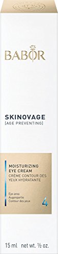 Babor Skinovage - Crema de ojos hidratante contra arrugas y ojeras, para la piel seca de la zona de los ojos, bolsas y ojeras, con cafeína, vegano, 1 x 15 ml