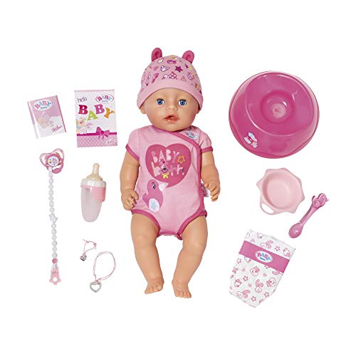 Baby Born Soft Touch Girl 43cm - Muñecas (Rosa, Femenino, Chica, 3 año(s), 430 mm, 330 mm)