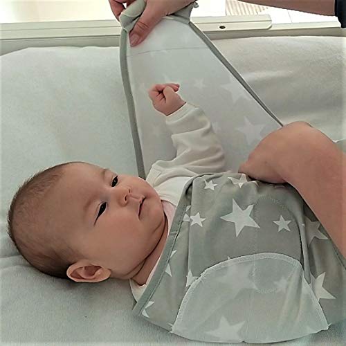 Baby Swaddle Wrap Manta Envolvente - S/M o L - Saco-s De Dormir Bebe-s Recien Nacido-s Mantas Arrullo - Set 2