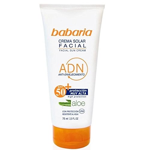 Babyaria Crema solar facial antiarrugas SPF 50 75 ml