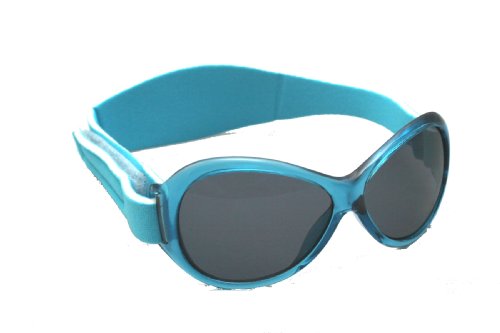 BabyBanz Retro Banz - Gafas de sol ovaladas, color azul