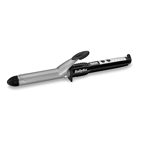 BaByliss 2287BU - Pinza rizadora, 25 mm de barril, color negro y gris