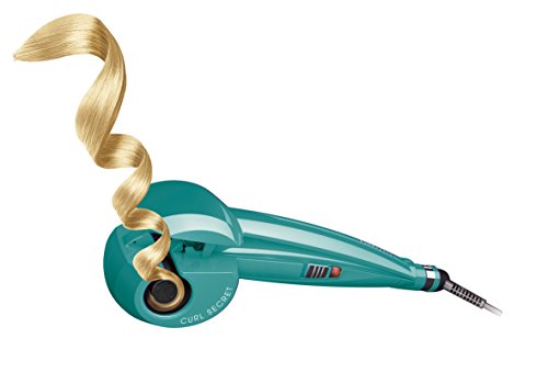 BaByliss Fashion Curl C905PE - Rizador para el pelo automático con recubrimiento de cerámica, 2 temperaturas, color verde