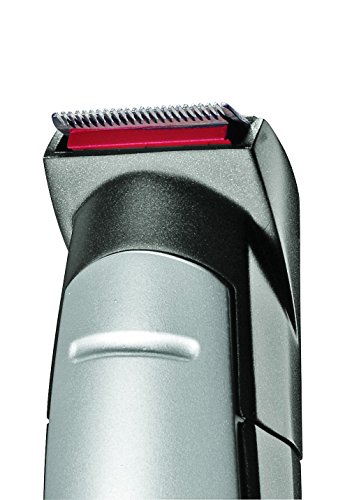 BaByliss Multigroom 8 en 1 E835E - Cortapelos multifunción cabello y barba, cabezal de afeitado hombre, cabezal para nariz y orejas, cuchilla de precisión, 40 min autonomía