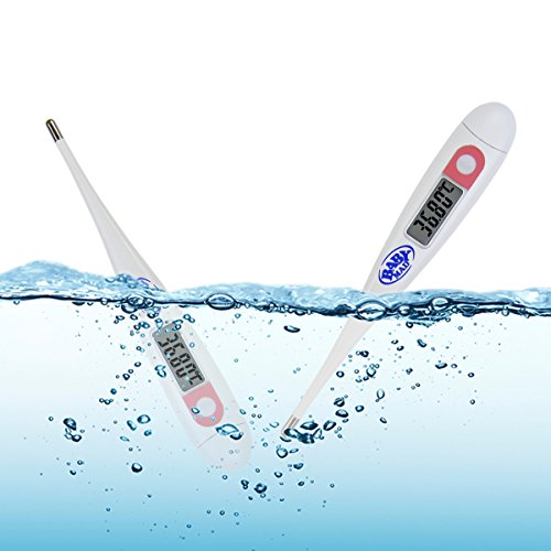 BabyMad Digital Basal Body Temperature Ovulation Test Thermometer (Centigrade) + BBT Fertility Chart + Optional Pregnancy/Ovulation Tests (Thermometer Only)