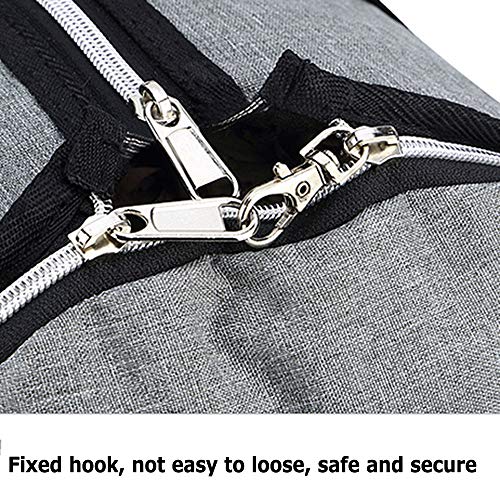 Backpack Bolsa de Lona multifunción,Bolsa de Deporte al Aire Libre Impermeable de un Hombro,Bolsa de Traje Plegable Antiarrugas de Negocios