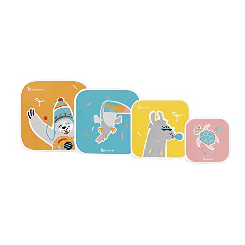Badabulle B005800 - Badabulle snacking box fiambreras de merienda, unisex