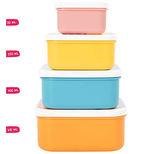 Badabulle B005800 - Badabulle snacking box fiambreras de merienda, unisex