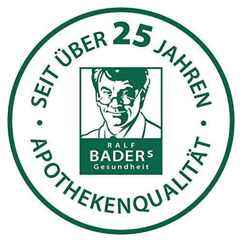 BADERs Apotheken-Tee Gelassenheit. BADERs farmacias té serenidad lavanda valeriana bálsamo. Disfruta el día, duerme bien por la noche. 20 bolsas filtrantes