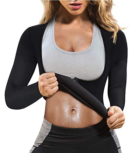 Bafully entrenamiento sauna traje cintura entrenador para mujeres pérdida de peso deporte caliente adelgazar sudor cuerpo Shaper