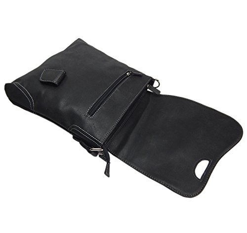 Bag Street Bolso de Hombro para Mujer Negro Grande