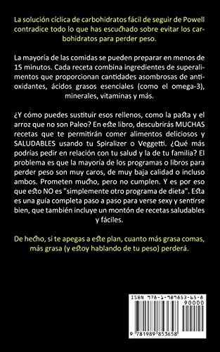Baja En Carbohidratos: Recetas de dieta para desayunos, comidas y cenas baja en carbohidratos (Cocinar sin carbohidratos)