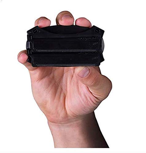 BaKblade 2.0; Cuchillas de Afeitar Desechables Paquete de 12 Hojas de Afeitar para un Afeitado Suave y Seguro de Espalda y Cuerpo DryGlide 9 cm de ancho