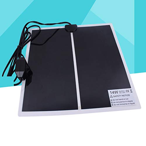 Balacoo 14W Manta Termica Reptiles Almohadilla Eléctrica con Control de Temperatura Ajustable para Terrario Reptiles Tortuga Serpientes Lagartos Geckos Arañas
