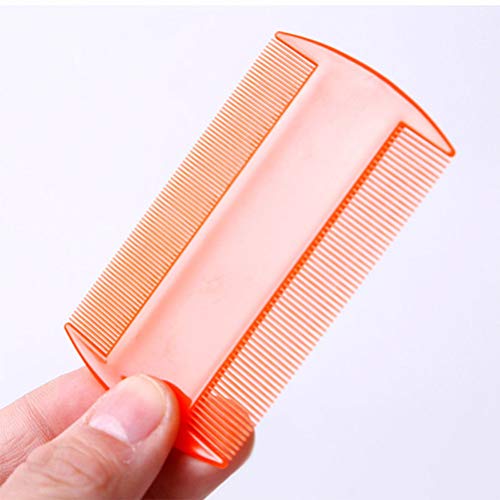 Balacoo 5pcs peines para piojos de pulgas peines para el Cabello para Mascotas Remedios de Salud de Doble Cara garrapatas repelentes Perros Gatos (Color Mixto)