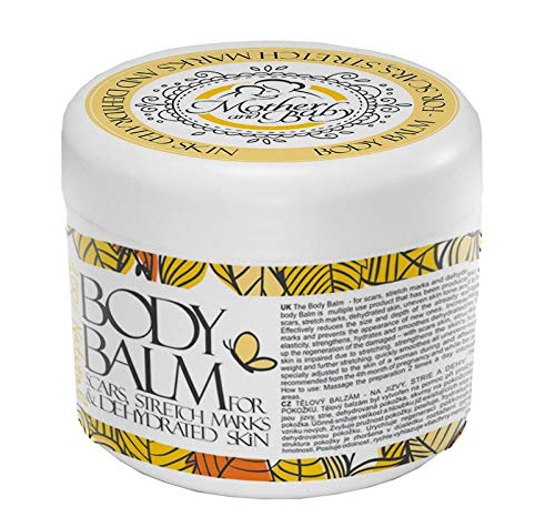 Bálsamo corporal natural para madres – para cicatrices, estrías de embarazo y piel deshidratada 250 ml