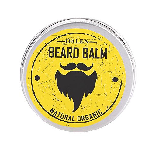 Bálsamo de barba premium fuerte cera de bigote acondicionador de barba profunda natural orgánico barba suavizante para el cuidado del cabello y crecimiento