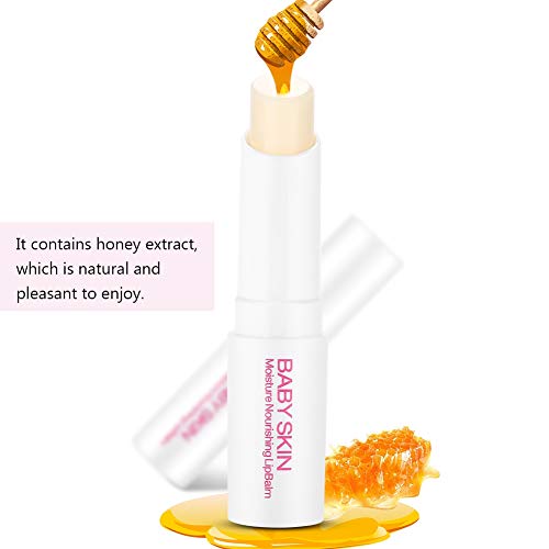 Bálsamo Labial Hidratante, Pomada Labial de Extracto Natural de Miel, Bálsamo Acondicionador Labial Anti-agrietamiento Incoloro Nutritivo Que Suaviza Los Labios, Refresca Para Hombres Y Mujeres