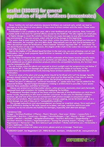 Banana Musa Ensete - Fertilizante líquido de alta tecnología, NPK (nitrógeno / fósforo / potasio), fertilizante para raíces y hojas - Abono para plantas