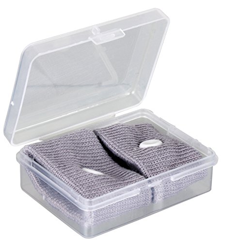 Banda de acupresión Scarlet Health "Sea"; 1 par (2 piezas), bandas de acupresión para adultos y niños; pulsera elástica para estimulación de puntos de acupresión, color azul