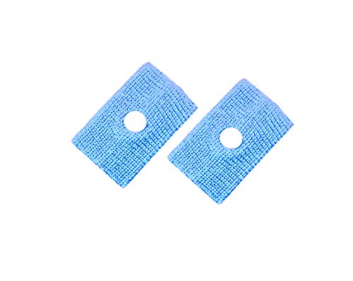 Banda de acupresión Scarlet Health "Sea"; 1 par (2 piezas), bandas de acupresión para adultos y niños; pulsera elástica para estimulación de puntos de acupresión, color azul