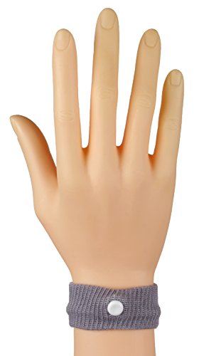 Banda de acupresión Scarlet Health "Sea"; 1 par (2 piezas), bandas de acupresión para adultos y niños; pulsera elástica para estimulación de puntos de acupresión, color azul