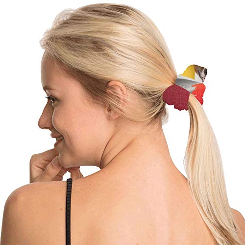 Bandas elásticas para el cabello Periódico o revista para leer perros Lazos para el cabello Bandas elásticas Bandas para el cabello para atar Perfectas para cabello grueso Bandas para el cabello para