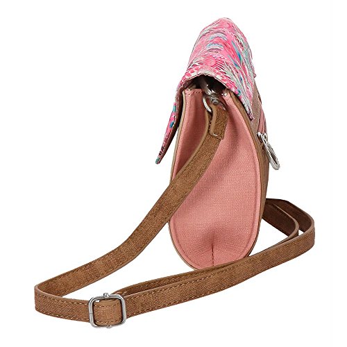 Bandolera Catalina Estrada Faisan tipo sobre Beige